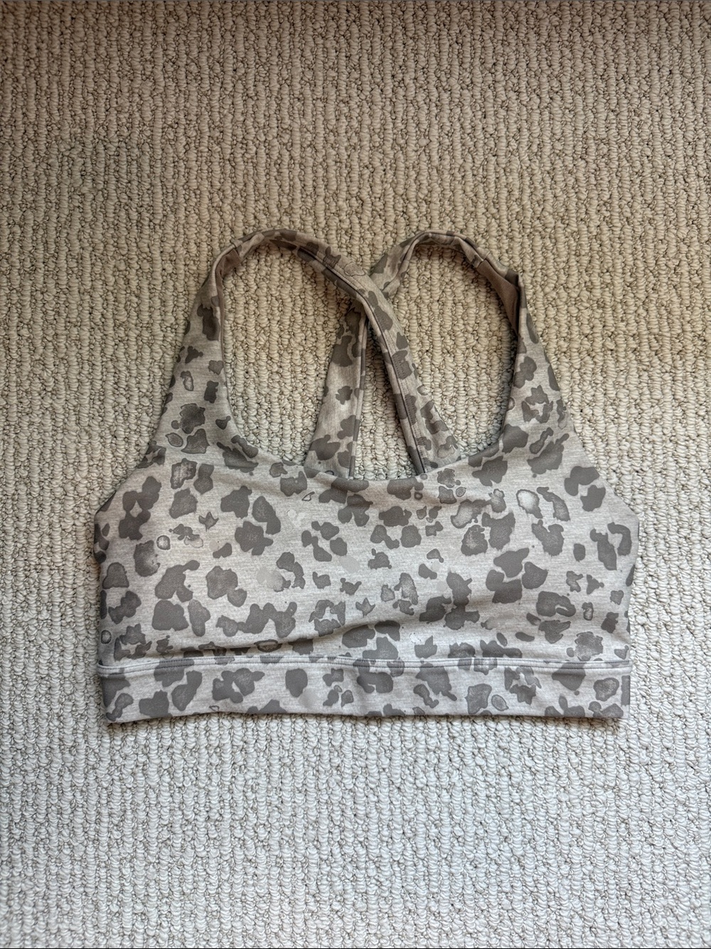 Gap Fit Animal Print Sports Bra